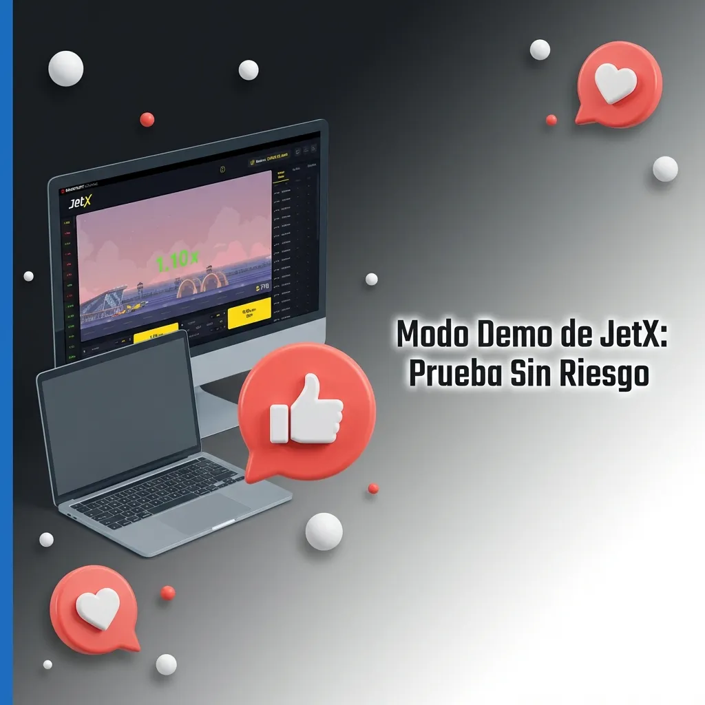 Interfaz del modo demo de JetX mostrando créditos virtuales y multiplicadores en pantalla sin riesgo real