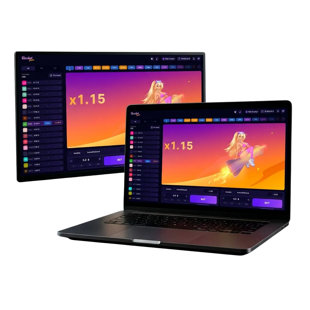 Rocket Queen game interface on 1win platform showing high RTP slot with bonus features for Mexican players